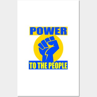 POWER TO THE PEOPLE Posters and Art